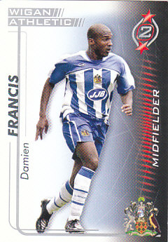 Damien Francis Wigan Athletic 2005/06 Shoot Out #357